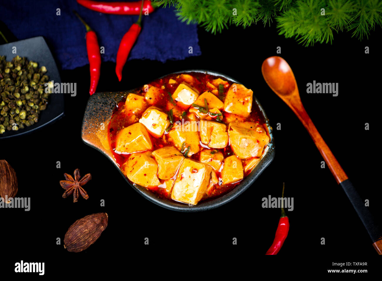 Gourmet Mapo tofu Stock Photo - Alamy
