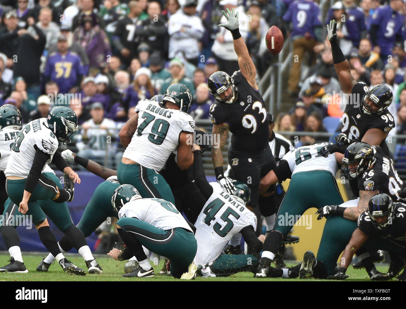 Philadelphia Eagles Kicker Caleb Sturgis 6 Kicks A 45 Yard