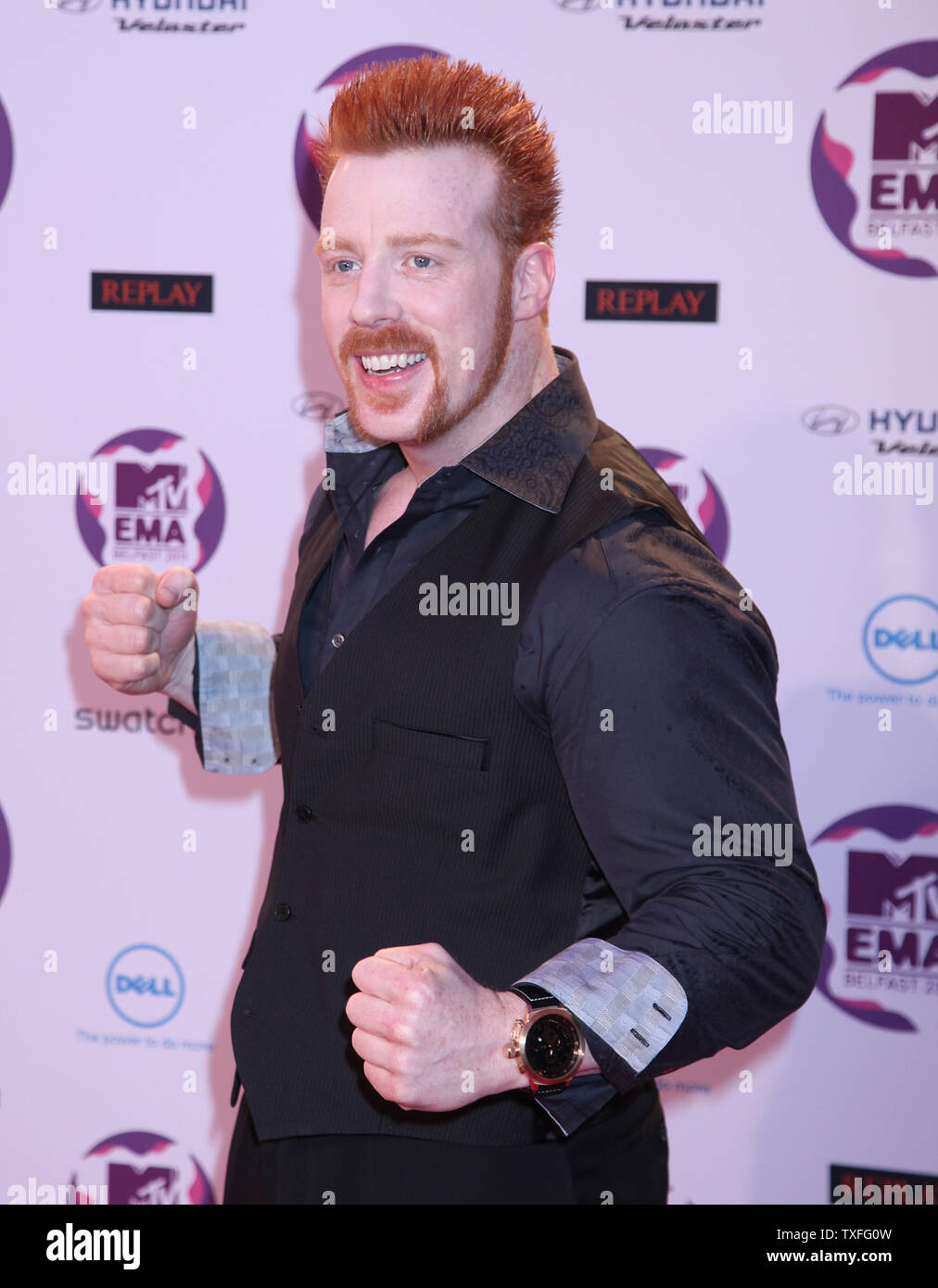 Sheamus Smiling