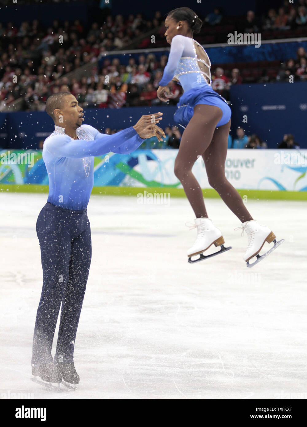 Vanessa james and yannick bonheur hires stock photography and images