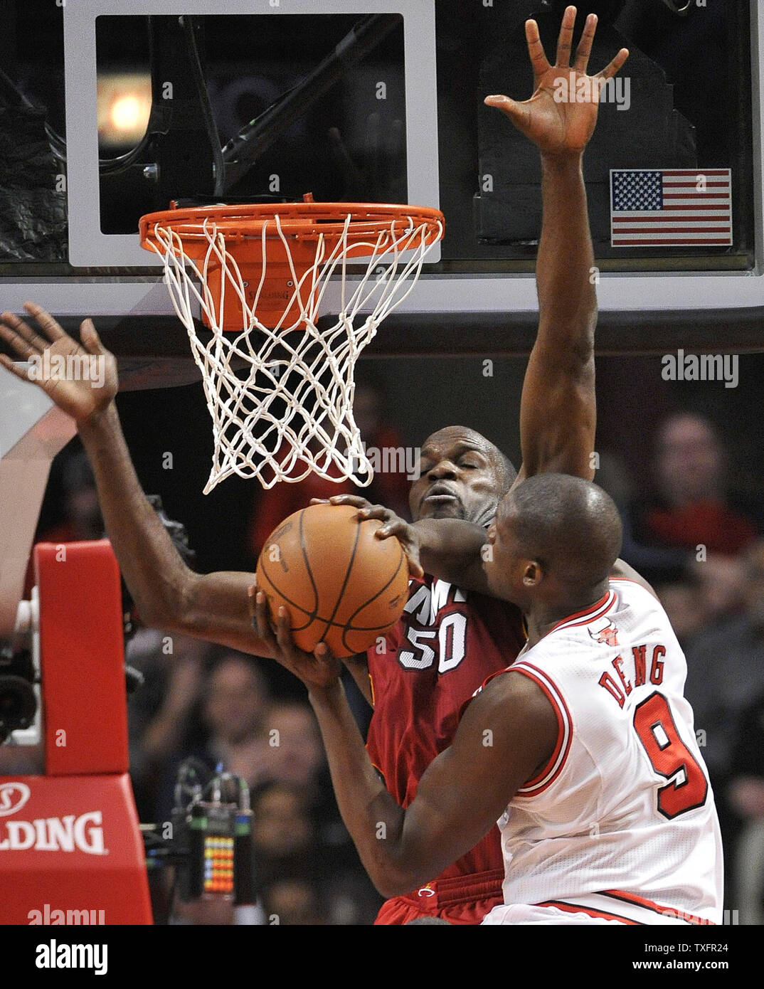 Derrick Rose Dunks On Joel Anthony In Heat-Bulls Game (VIDEO)