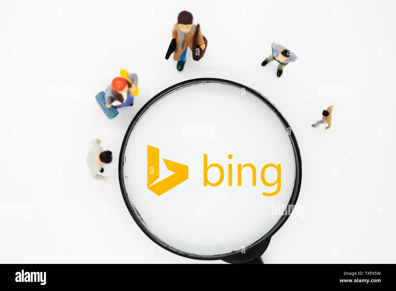 Bing search Stock Photo