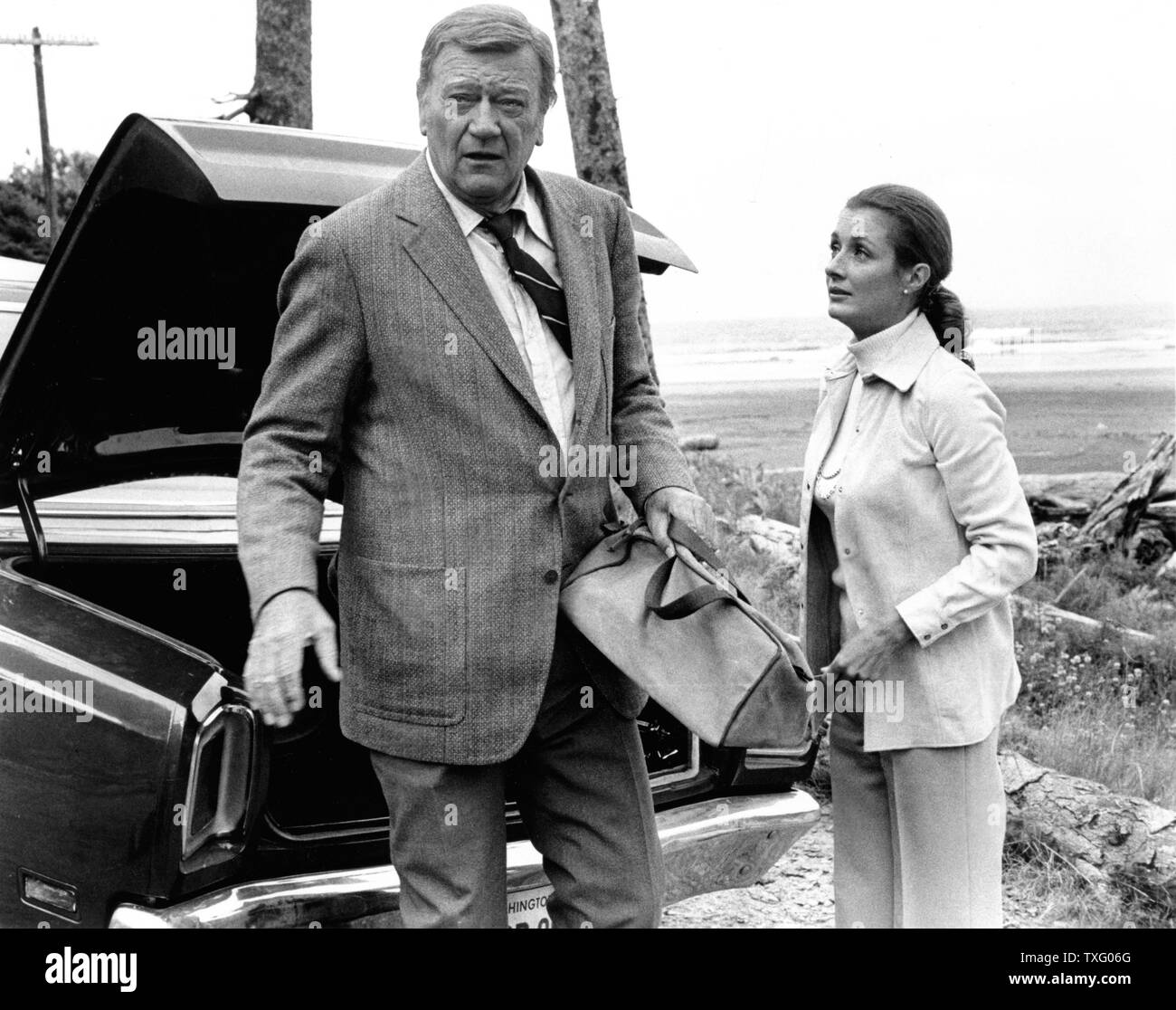 McQ  Year : 1974 USA Director : John Sturges John Wayne, Diana Muldaur Stock Photo
