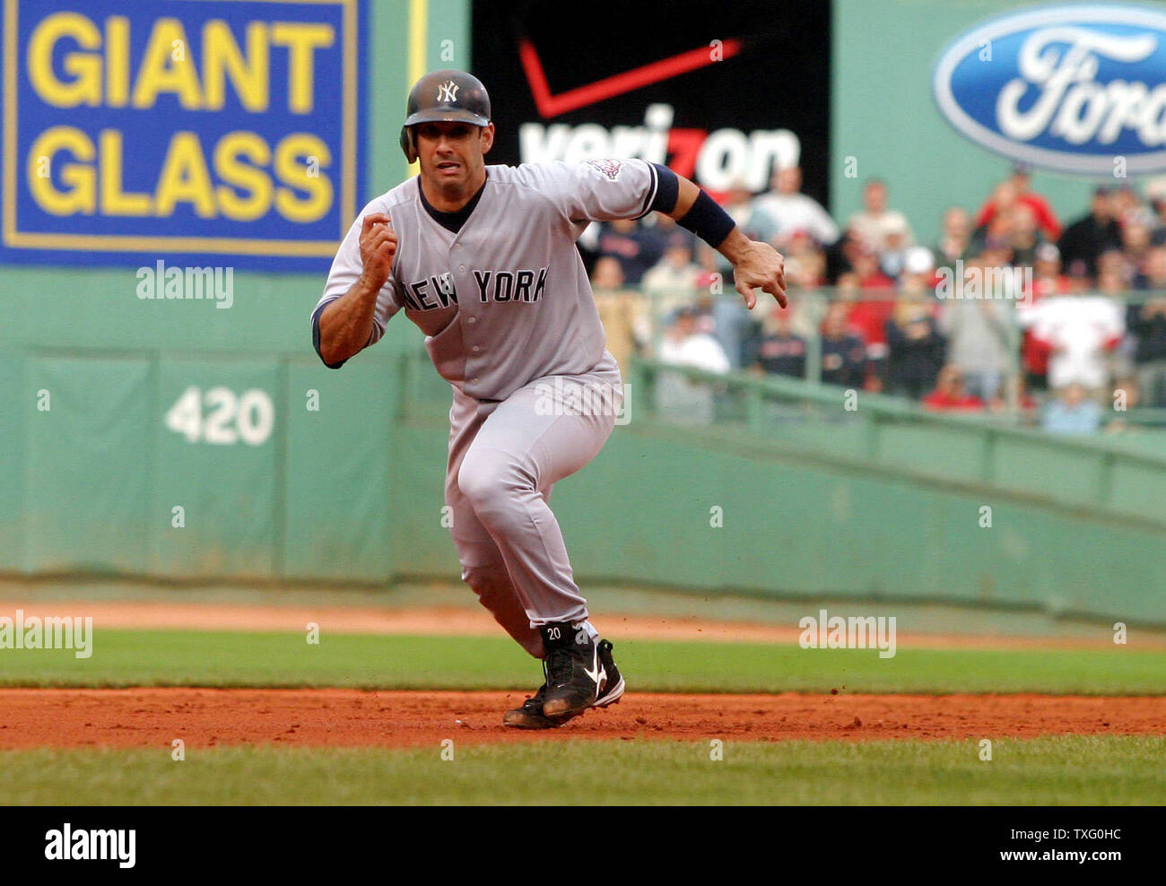 Jorge Posada of the New York Yankees. Editorial Image - Image of