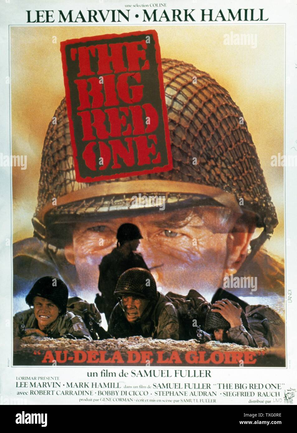 The Big Red One Year: 1980 USA Director: Samuel Fuller Lee Marvin Poster  (Fr Stock Photo - Alamy