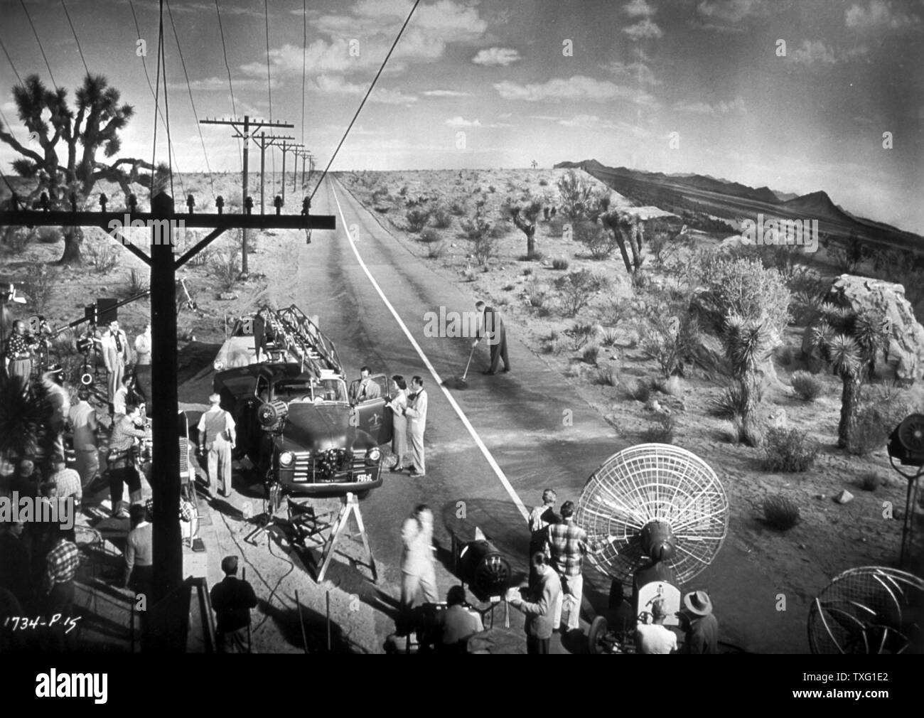 It Came from Outer Space  Year: 1953  USA Director: Jack Arnold Shooting picture Stock Photo