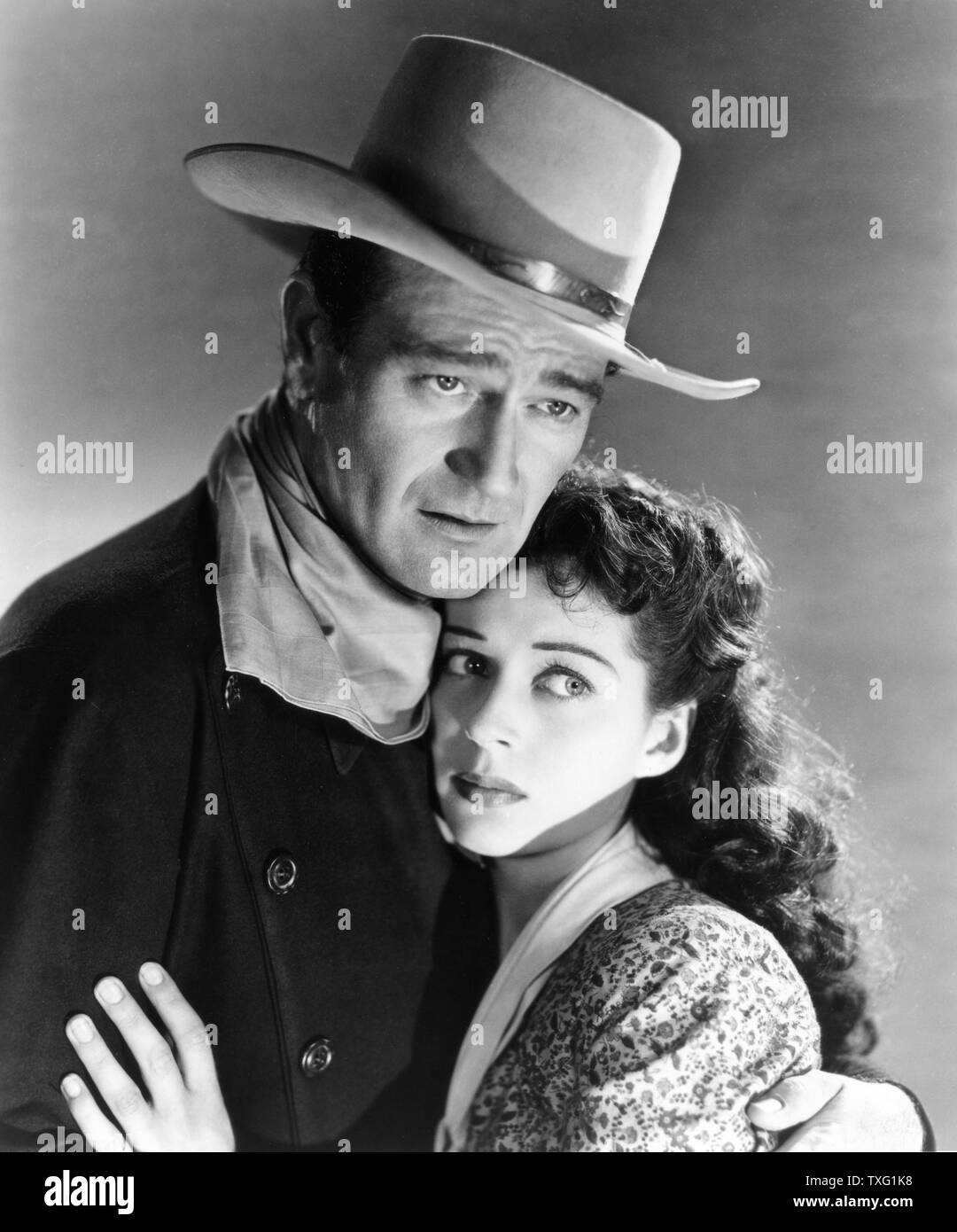 John wayne angel badman gail russell hi-res stock photography and