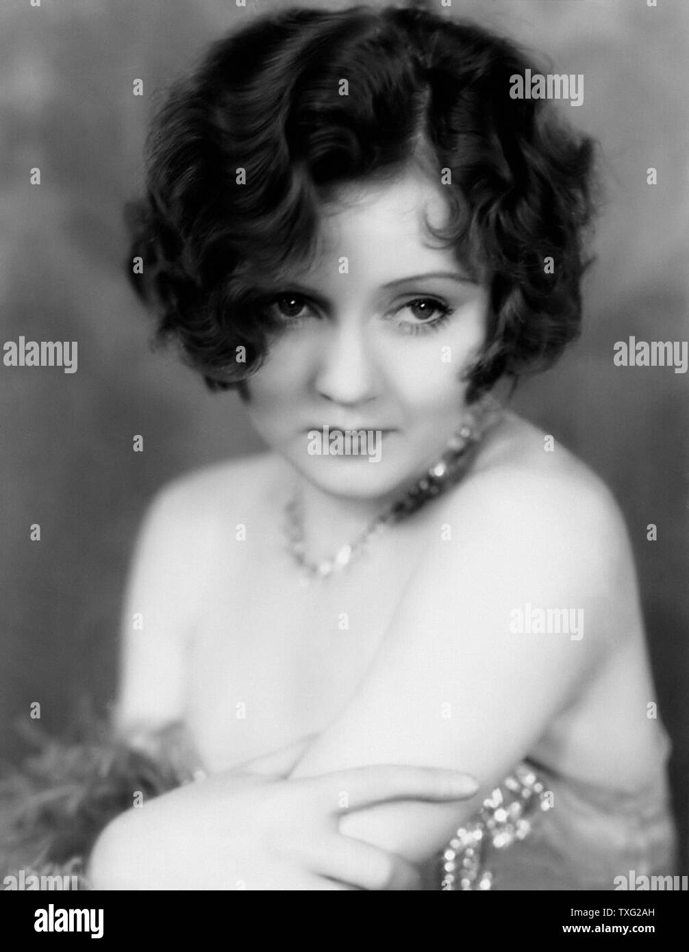 Nancy Carroll American actress famous in the 1930s mainly with Paramount Pictures. She had a come back from 1949 until 1963 in american tv series. And played in theatre pieces as well Stock Photo