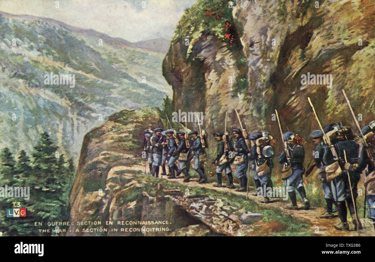 French Mountain Infantry High Resolution Stock Photography and Images ...
