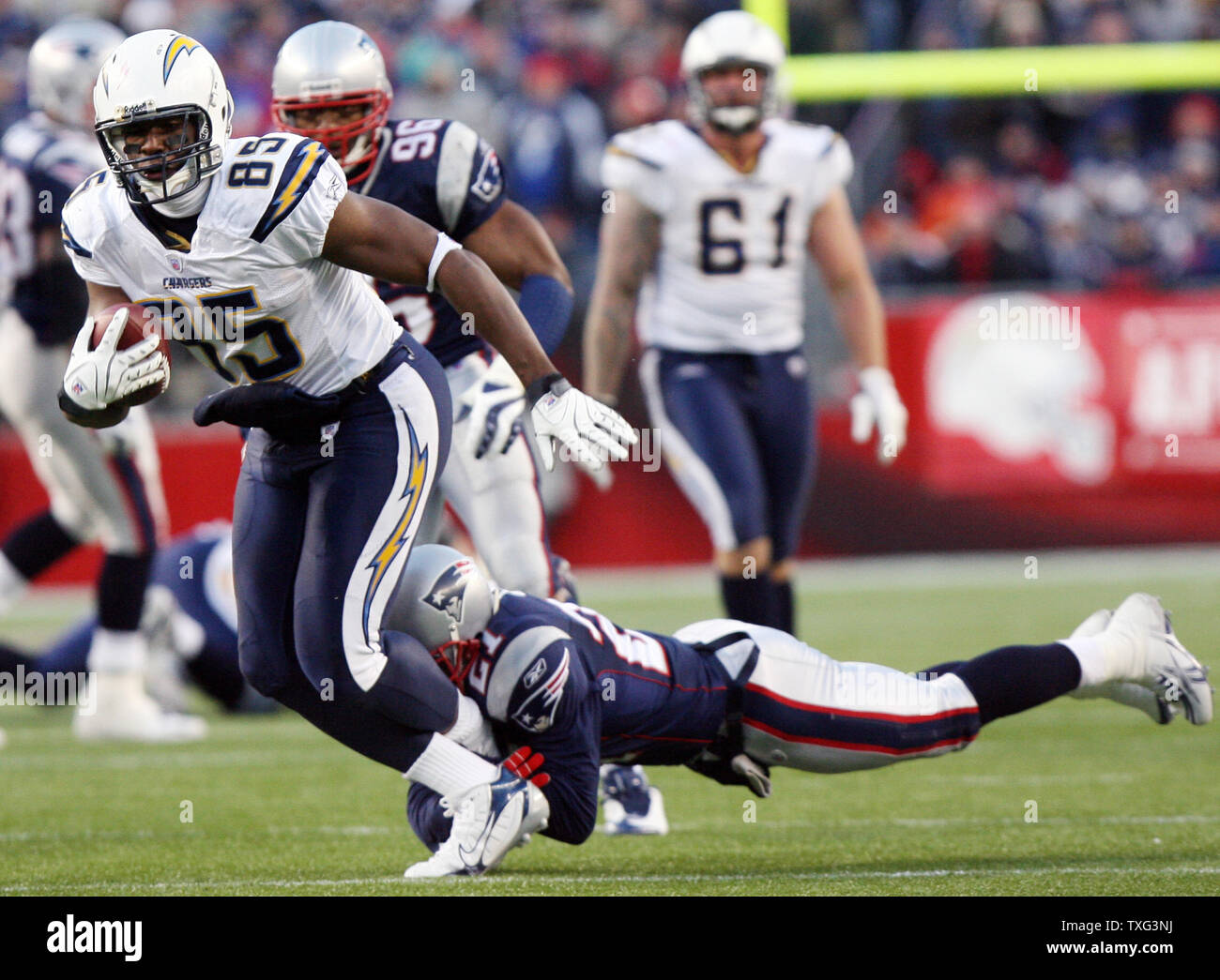 AFC Championship New England Patriots vs San Diego Chargers