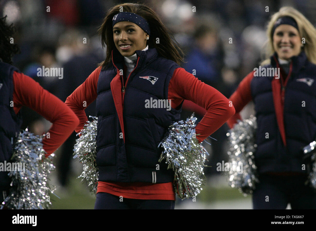 Patriots cheerleader shop jacket