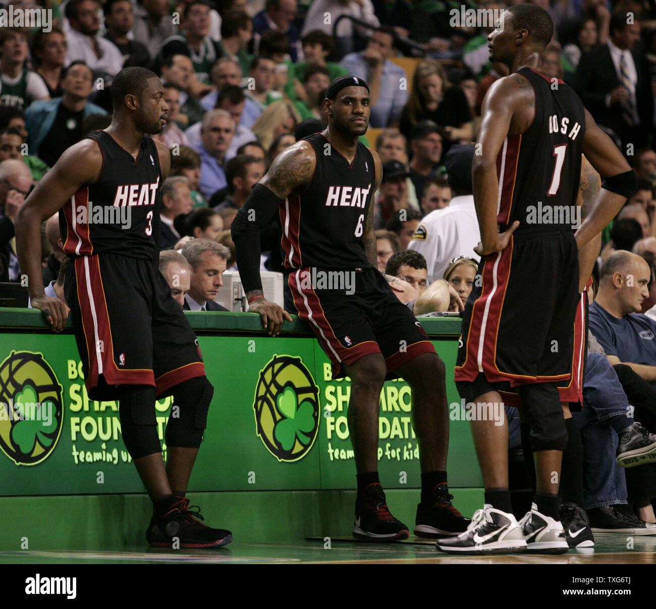 12 years ago today, LeBron James and Chris Bosh were welcomed to