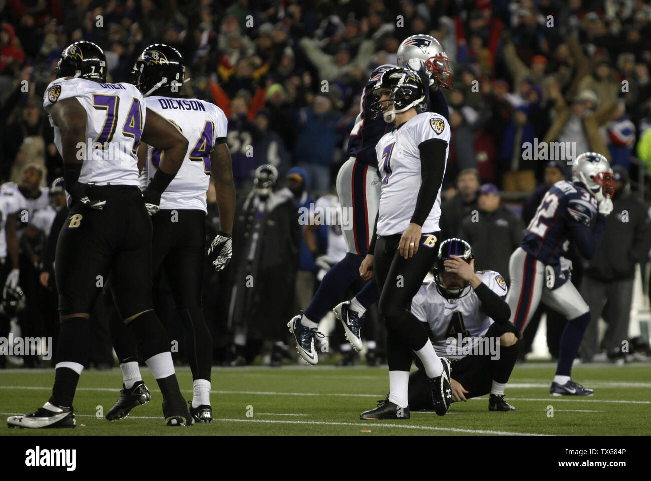 New England Patriots edge Baltimore Ravens 23-20 in AFC title game