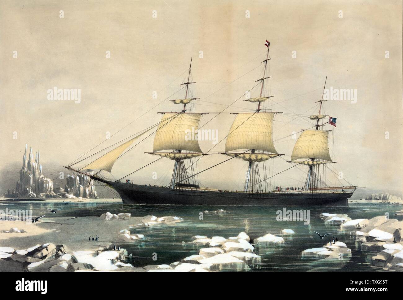 19th century ship liverpool hi-res stock photography and images - Alamy