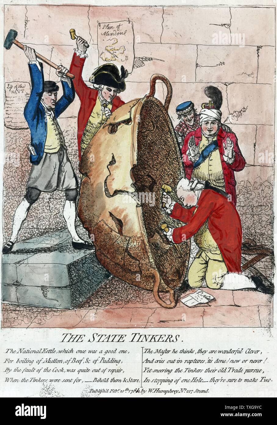 James gillray british hi-res stock photography and images