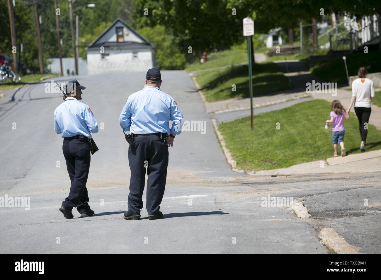 Guards from the New York State Department of Corrections and Community