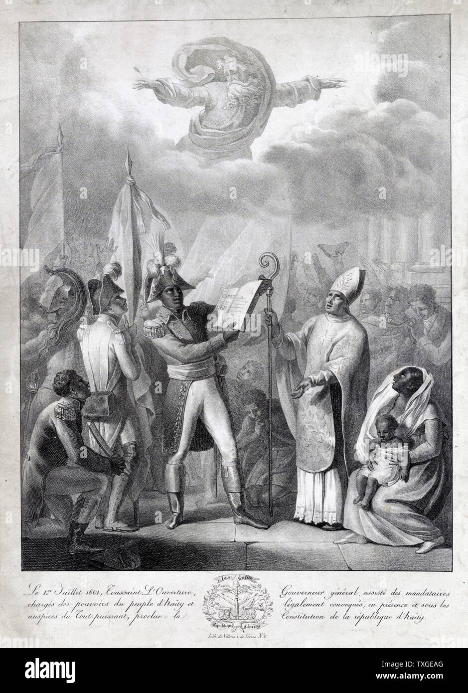 Toussaint Louverture Proclamation Constitution Republic Haiti Black History Revolutionary Toussaint Louverture Proclamation Constitution Republic Haiti Black History Revolutionary
