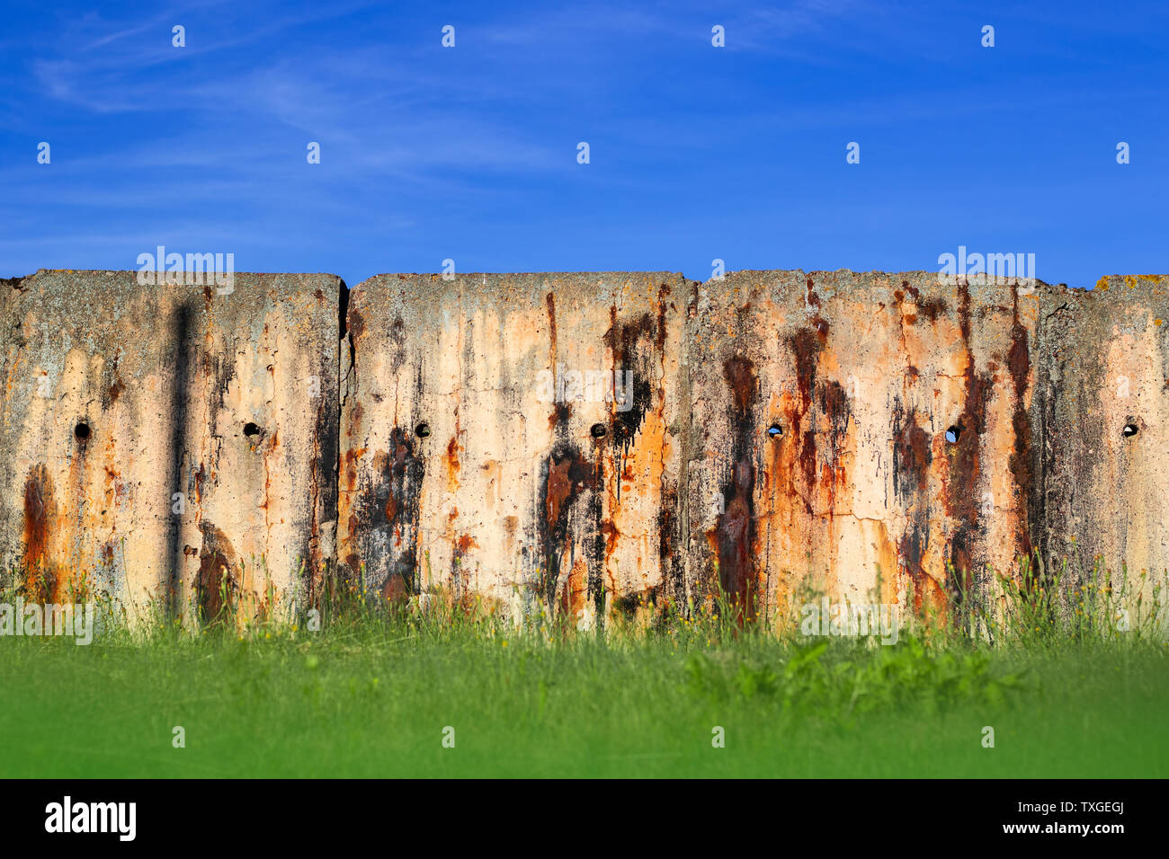 dirty Wall Stock Photo