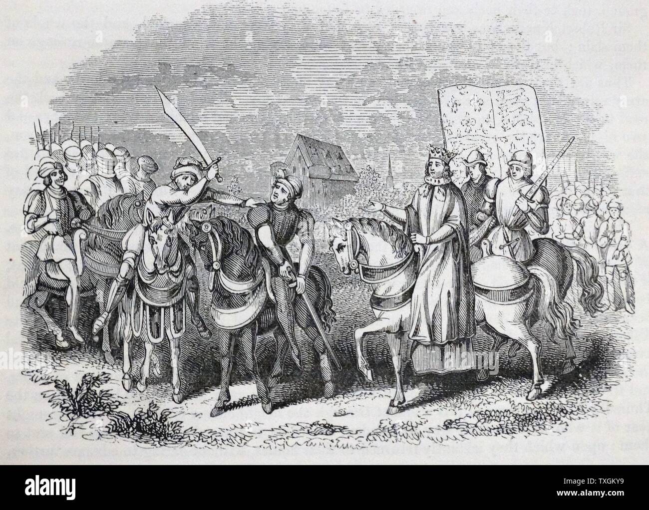 1381 peasants revolt tyler hires stock photography and images Alamy