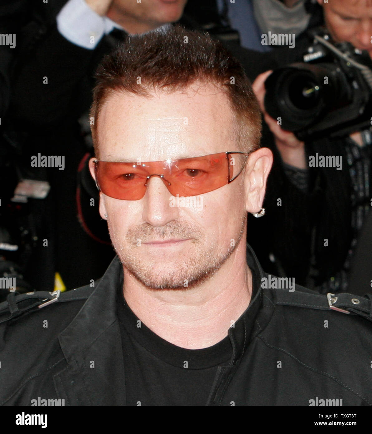 U2 Frontman Bono Arrives On The Red Carpet Before A Screening Of The