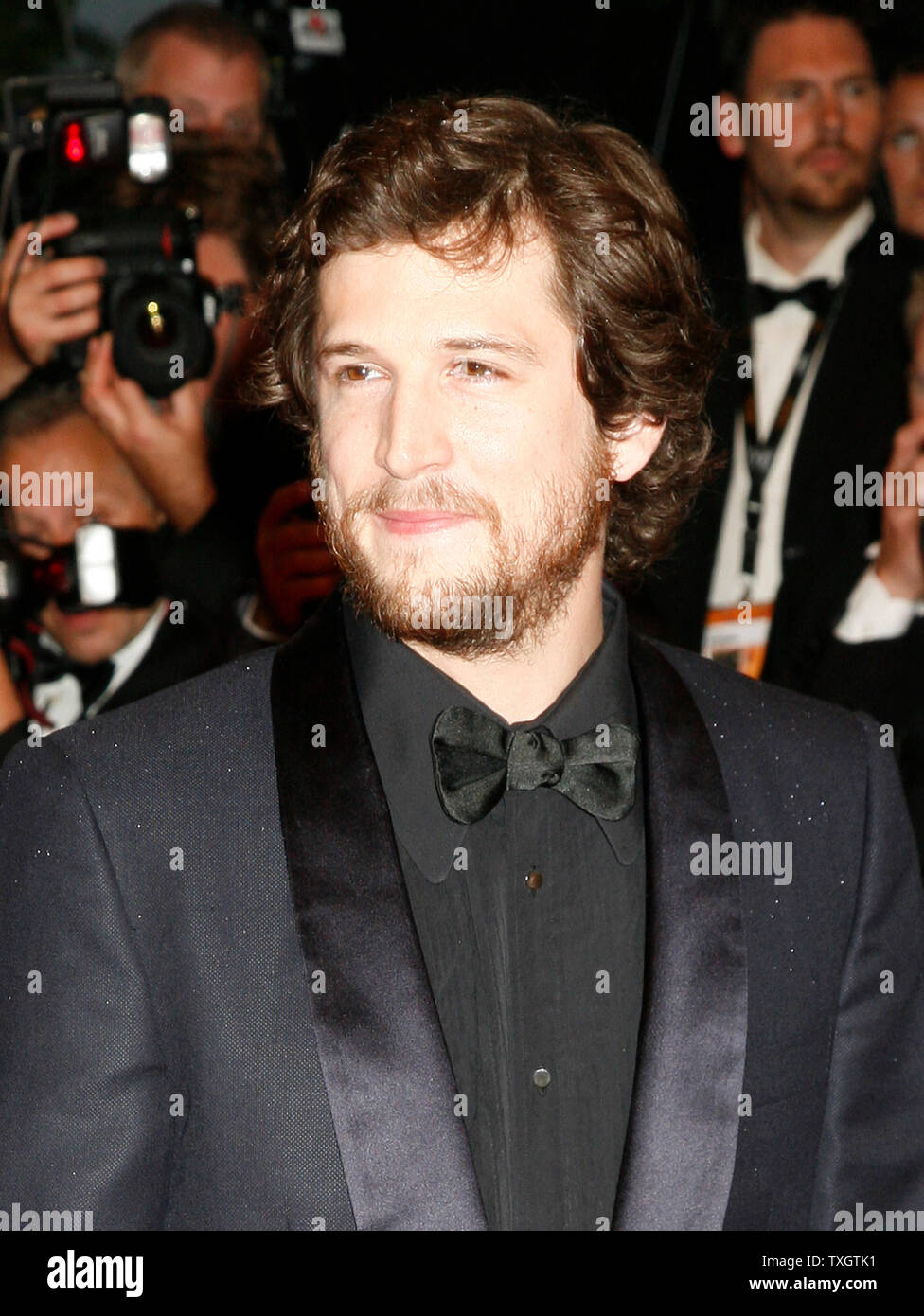 French actor Guillaume Canet arrives on the red carpet before the world
