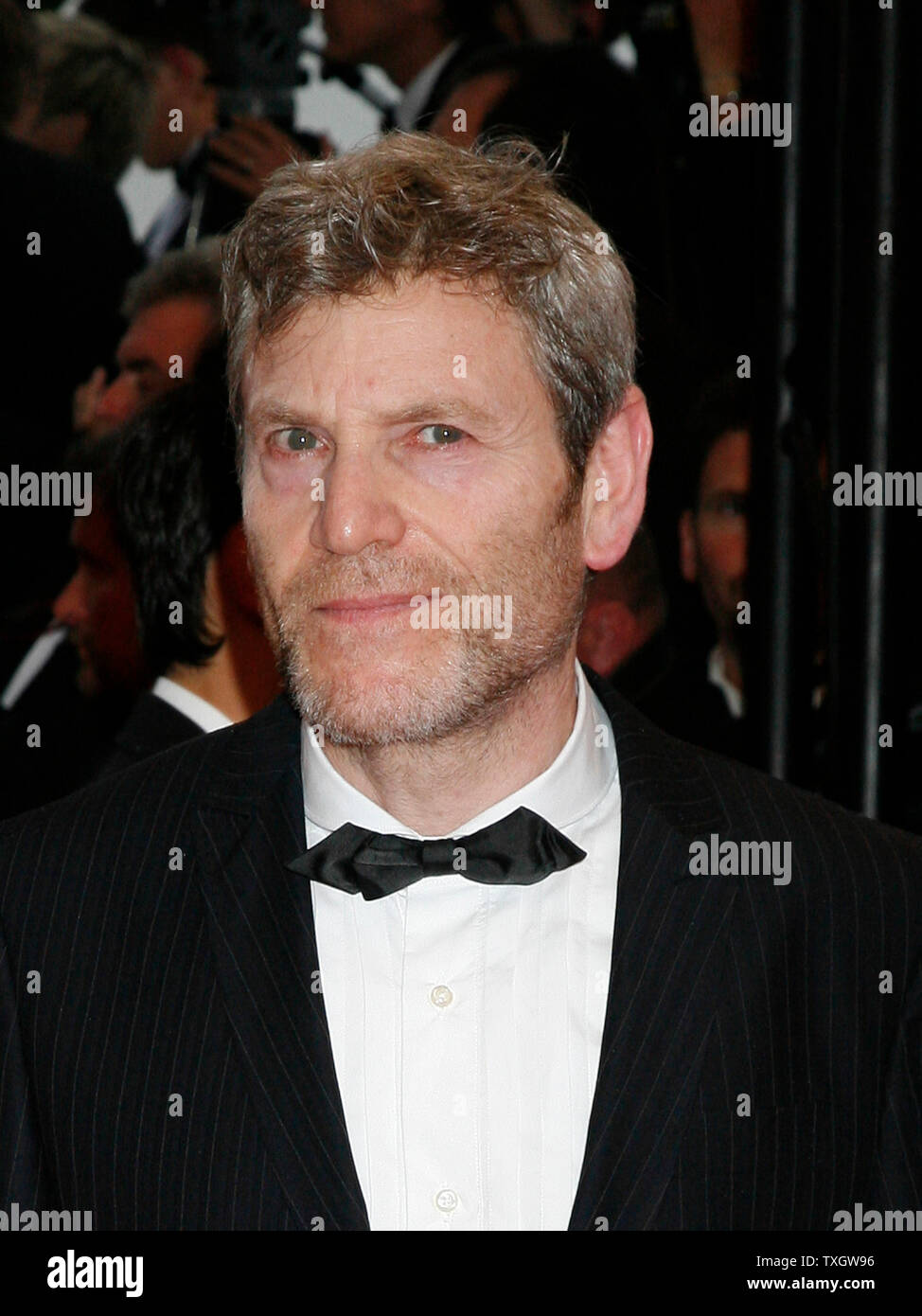 Actor Tcheky Karyo arrives on the red carpet before a screening of the film 'The Exchange' during the 61st Annual Cannes Film Festival in Cannes, France on May 20, 2008.   (UPI Photo/David Silpa) Stock Photo