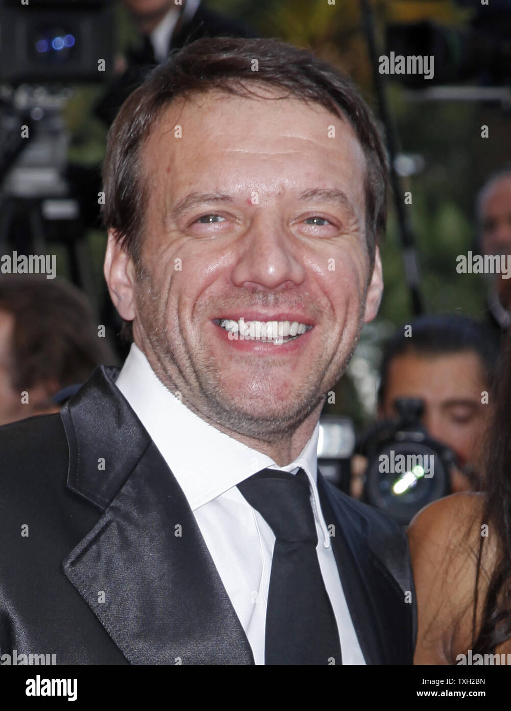 Actor Samuel Le Bihan arrives on the red carpet before a screening of