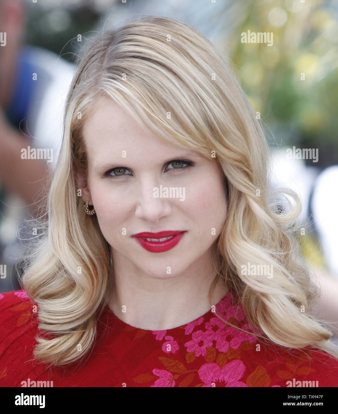 Lucy Punch arrives at a photocall for the film 'You Will Meet A Tall Dark Stranger' at the 63rd annual Cannes International Film Festival in Cannes, France on May 15, 2010.   UPI/David Silpa Stock Photo