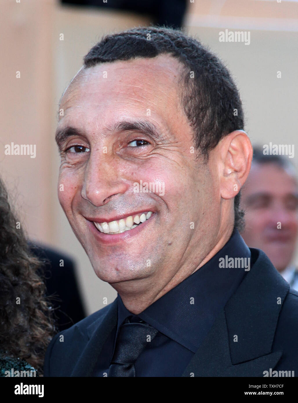 Zinedine Soualem arrives on the red carpet before the screening of the film 'La Source des Femmes (The Source)' during the 64th annual Cannes International Film Festival in Cannes, France on May 21, 2011.  UPI/David Silpa Stock Photo