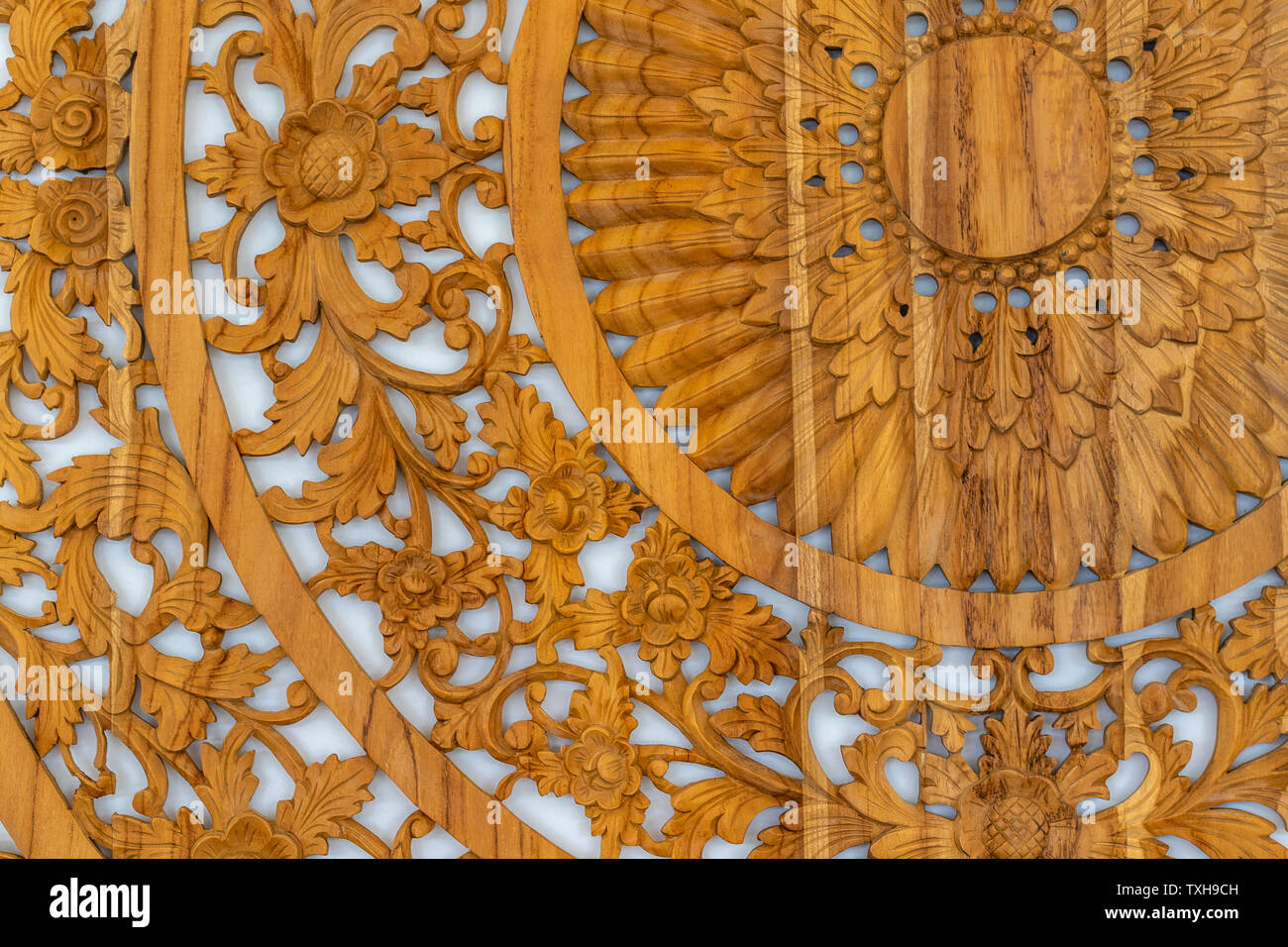 Indonesian carved wood hi-res stock photography and images