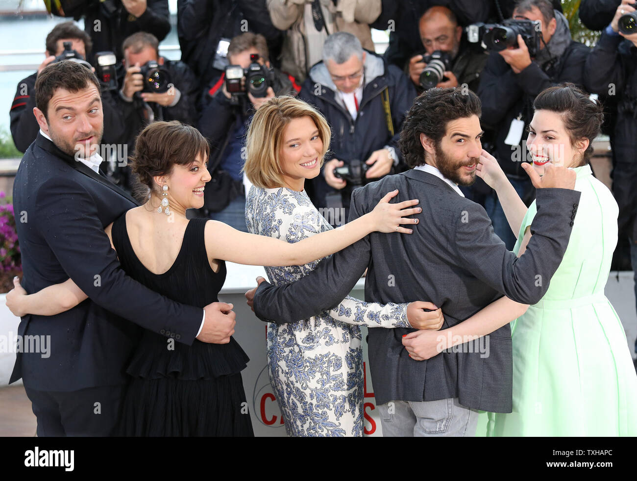 Denis Menochet & Camille Lellouche & Lea Seydoux & Tahar Rahim & Rebecca  Zlotowski Editorial Photo - Image of denis, zlotowski: 175876056