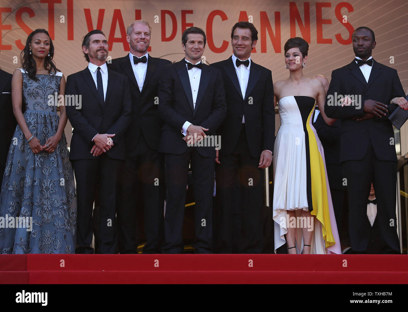 (From L to R) Zoe Saldana, Billy Crudup, Noah Emmerich, Guillaume Canet