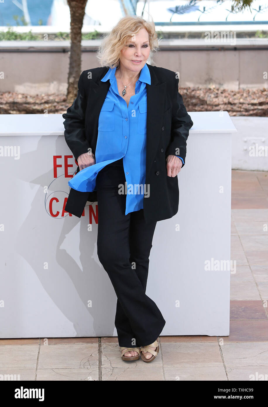 Kim Novak arrives at a photo call during the 66th annual Cannes International Film Festival in Cannes, France on May 25, 2013.   UPI/David Silpa Stock Photo