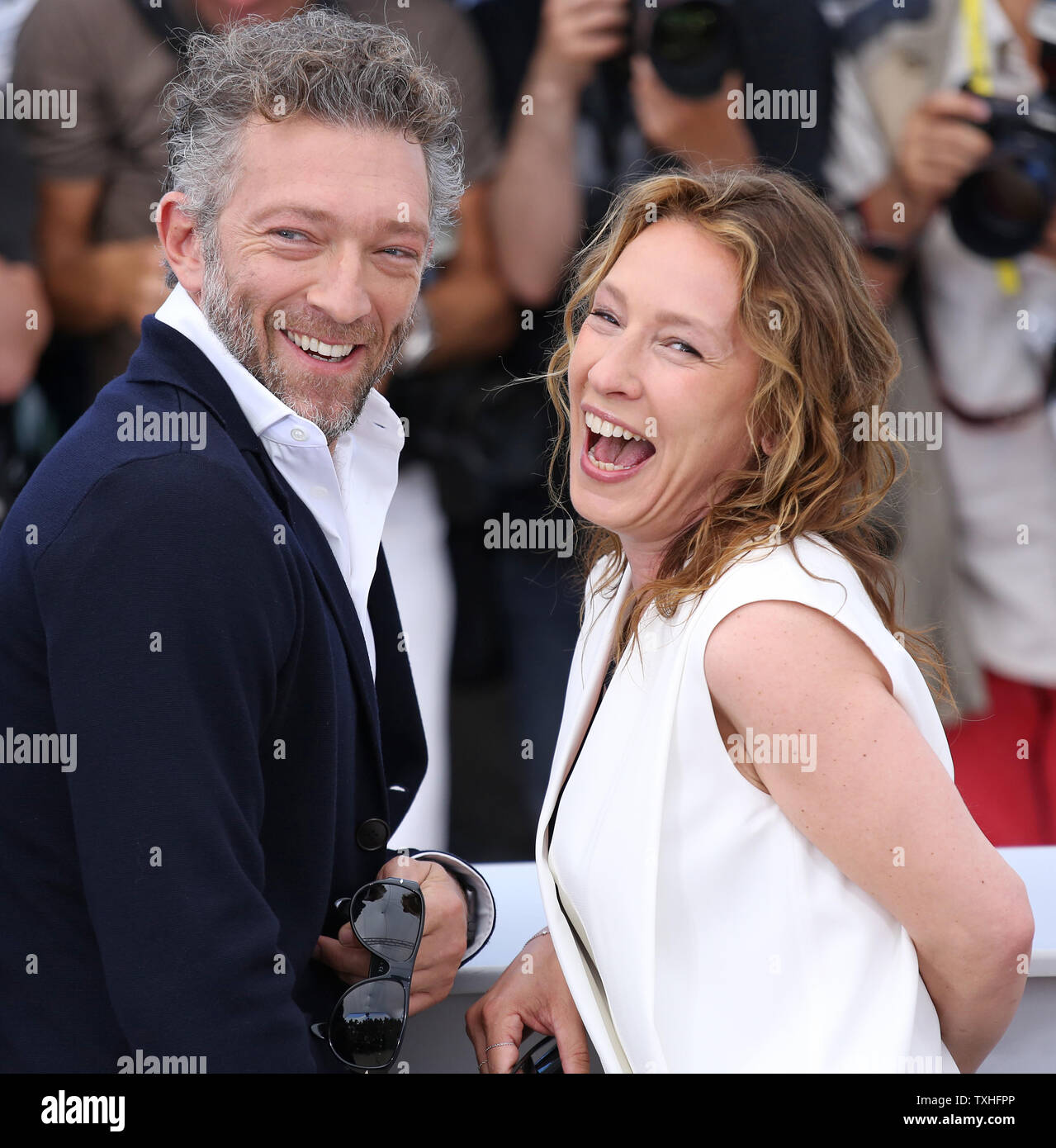 Vincent Cassel L And Emmanuelle Bercot Arrive At A Photocall For The vincent-cassel-l-and-emmanuelle-bercot-arrive-at-a-photocall-for-the