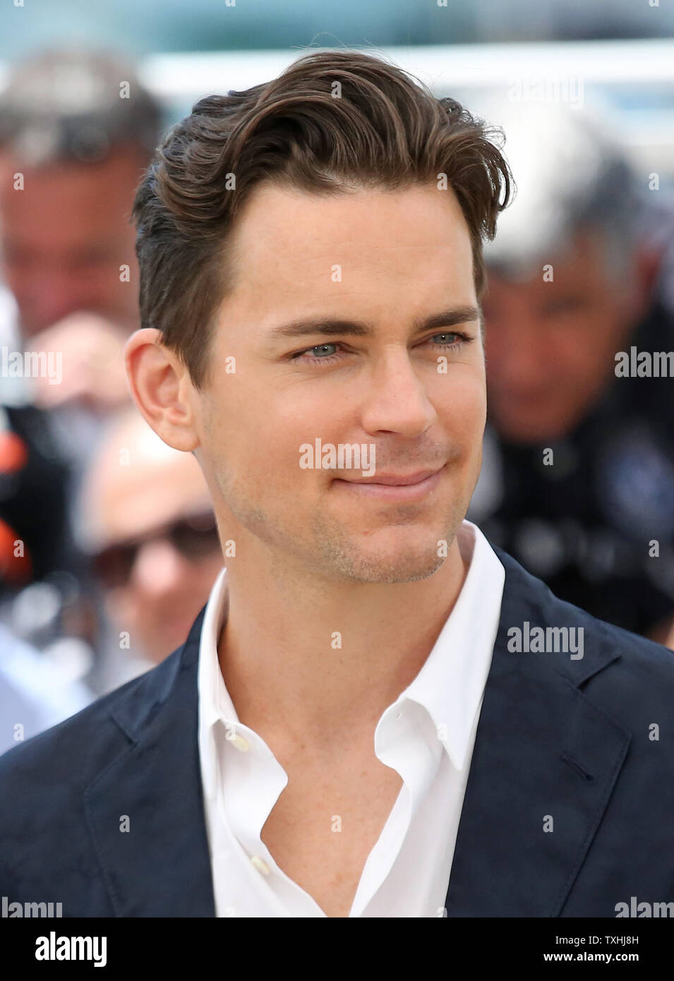 Matt Bomer arrives at a photocall for the film "The Nice Guys" during the  69th annual