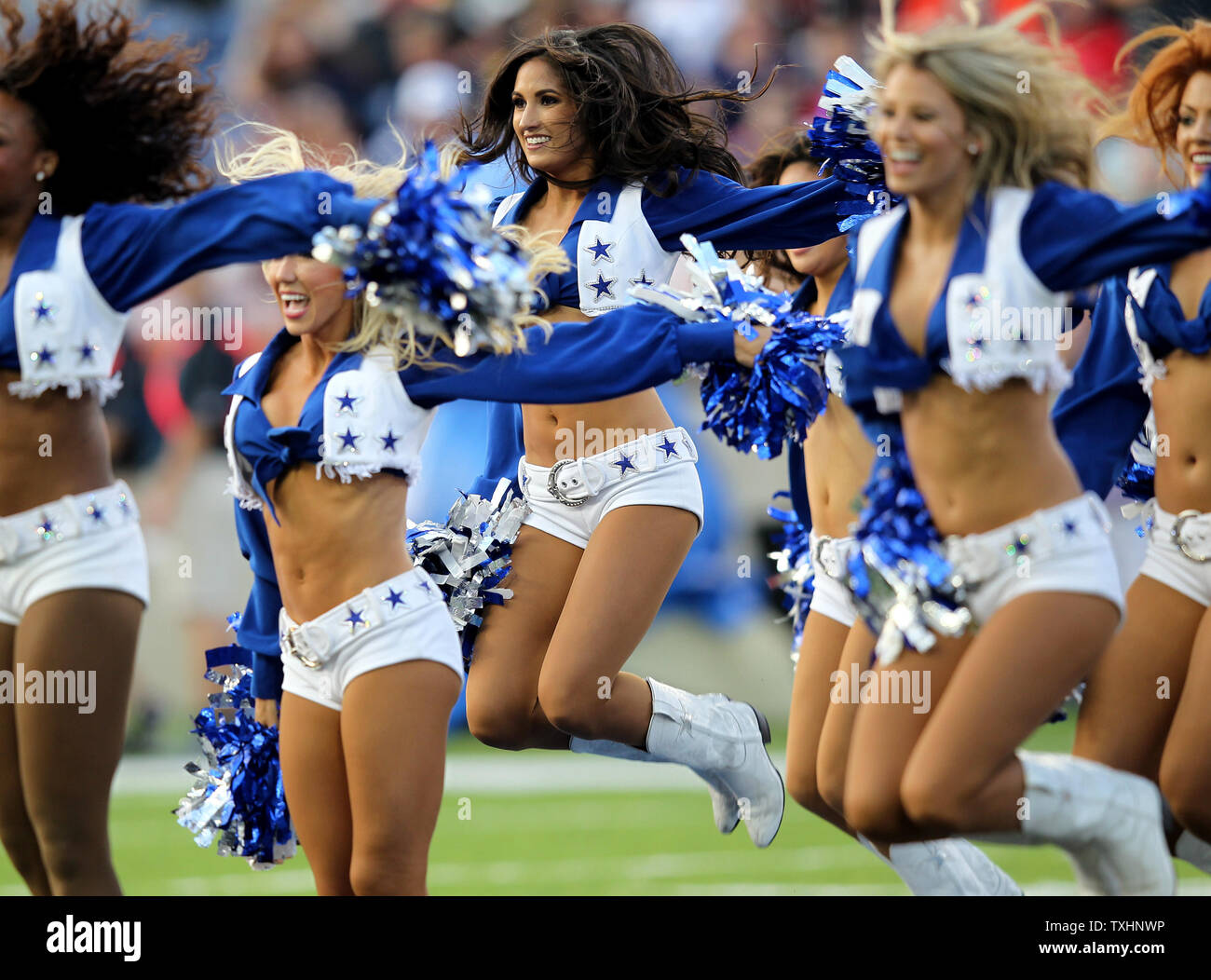 Dallas Cowboys Cheerleaders 2021 Return to Hall of Fame Game (and