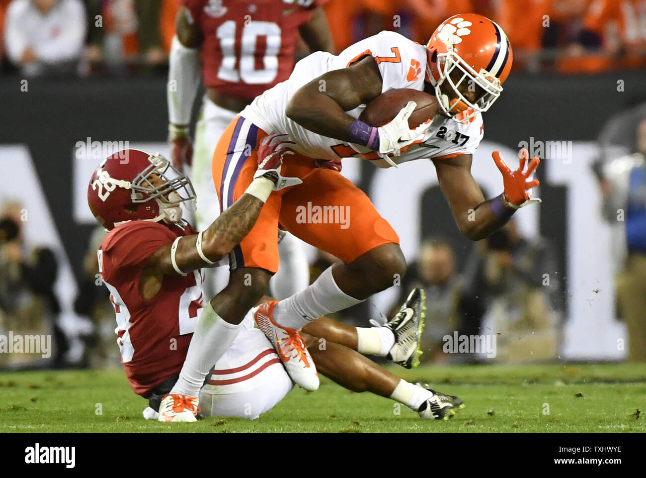 Clemson Tigers Wide Receiver Mike Williams 7 Makes A First