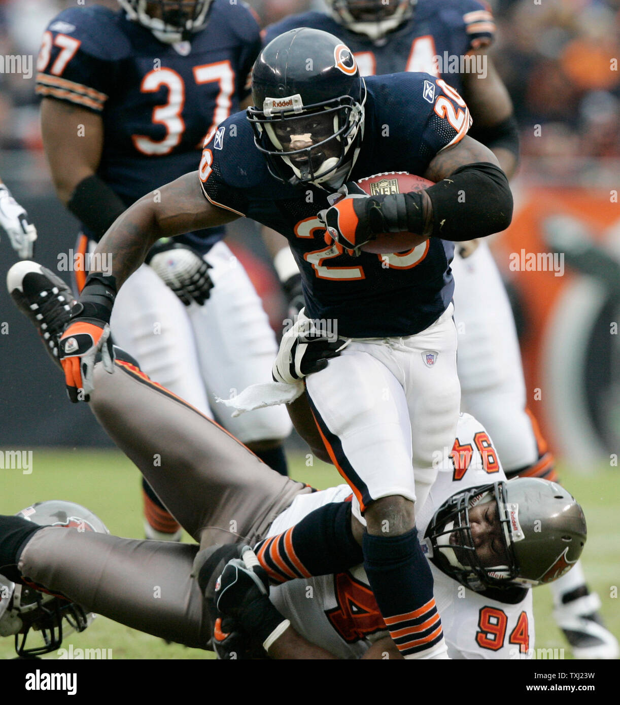 Thomas Jones, Chicago Bears Editorial Image - Image of slide, league:  46409515