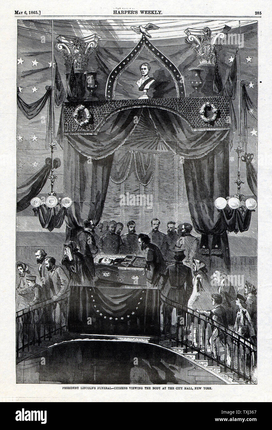 New york lincoln funeral hires stock photography and images Alamy