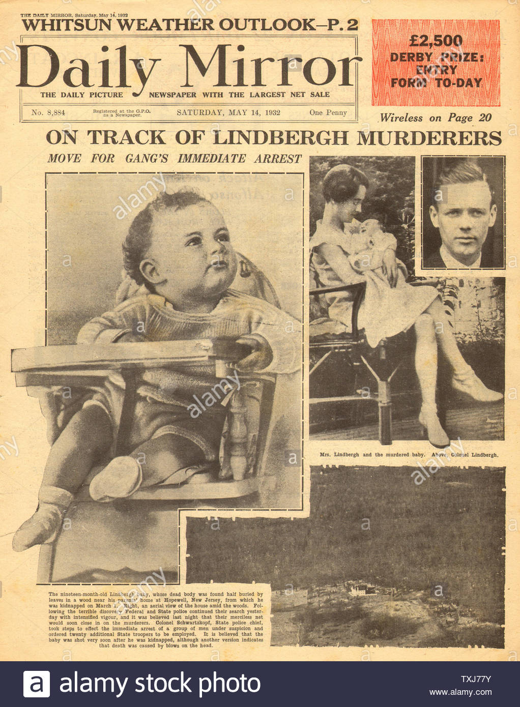 Lindbergh Baby High Resolution Stock Photography and Images - Alamy