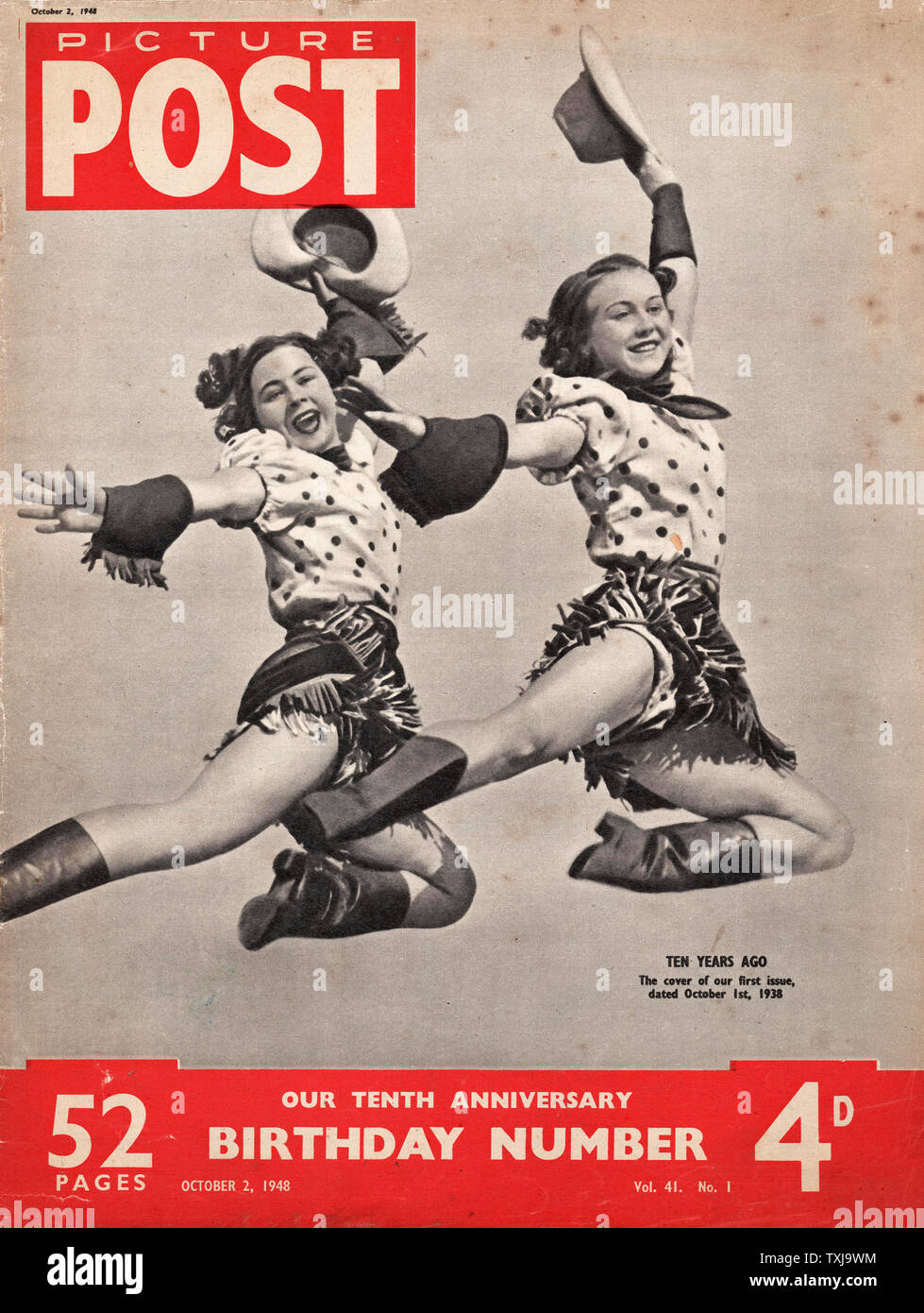 1948 Picture Post magazine 10th Anniversary edition Stock Photo Alamy