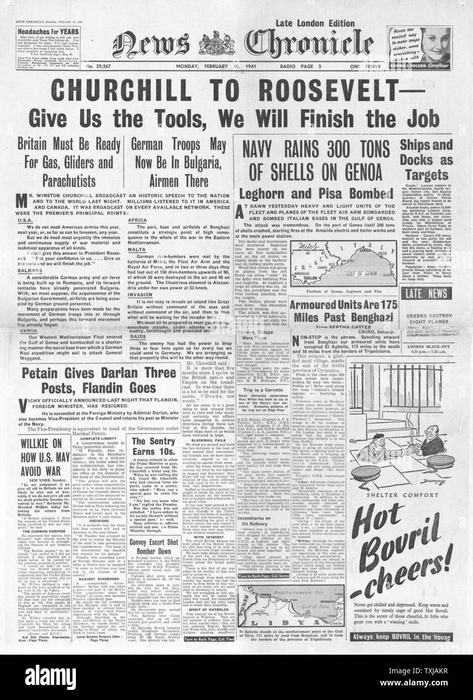 Ww2 newspaper hi-res stock photography and images - Alamy