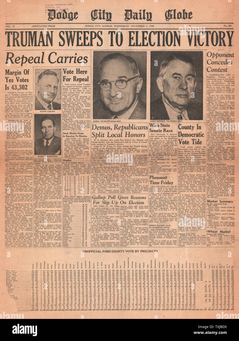 Usa 1948 election hires stock photography and images Alamy