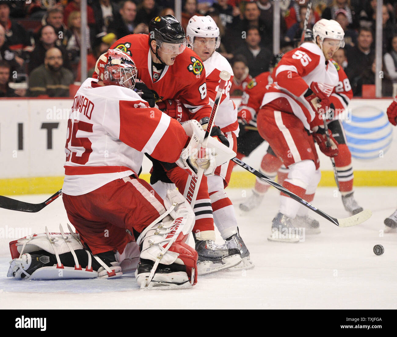 Detroit red wings goalie jimmy hi-res stock photography and images - Alamy