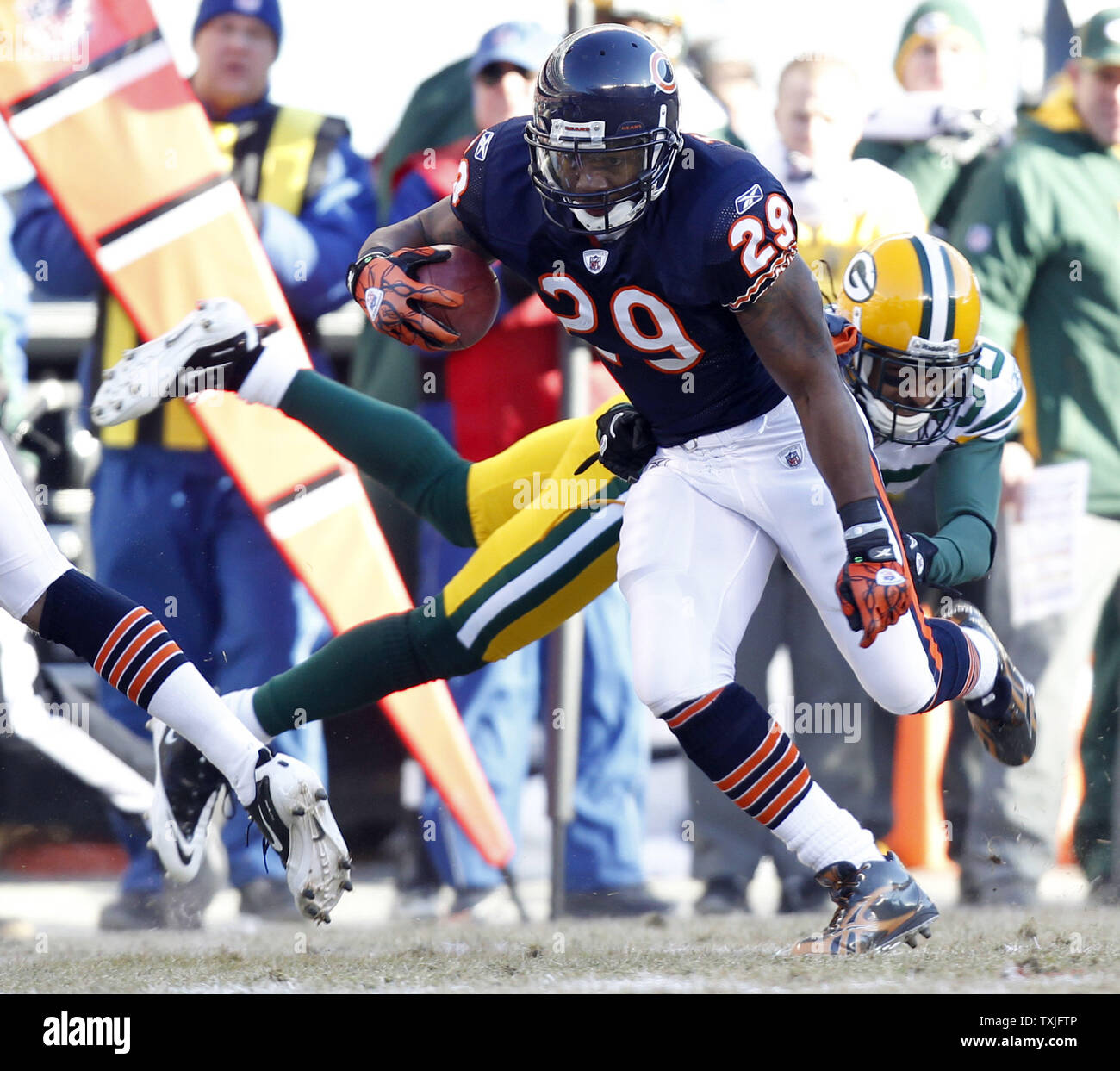 Chicago Bears running back Chester Taylor (29) during the Bears training  camp practice at Olivet Nazarene University in Bourbonnais, IL. (Credit  Image: © John Rowland/Southcreek Global/ZUMApress.com Stock Photo - Alamy