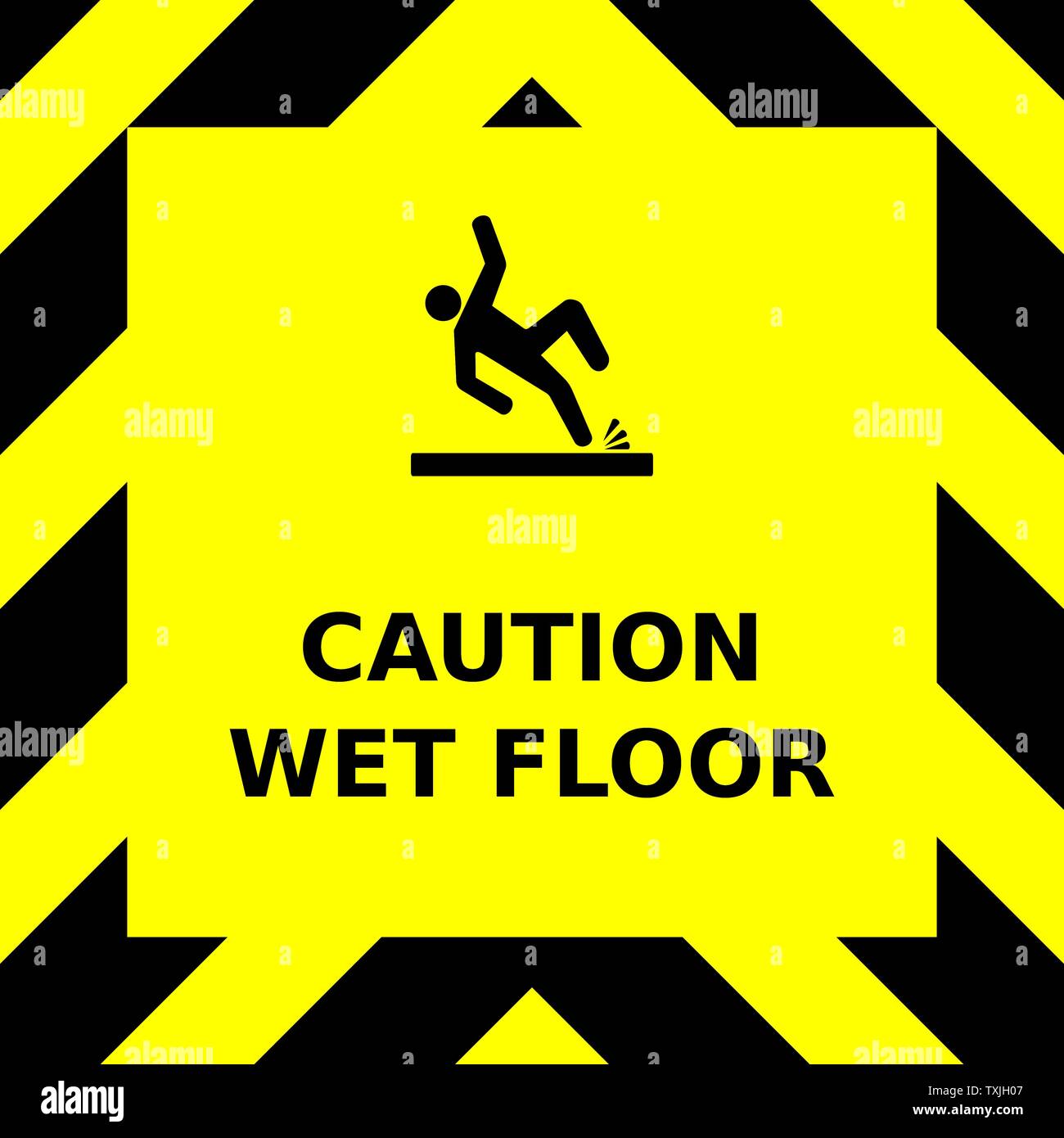 Wet Floor Slip Stock Photos Wet Floor Slip Stock Images Alamy
