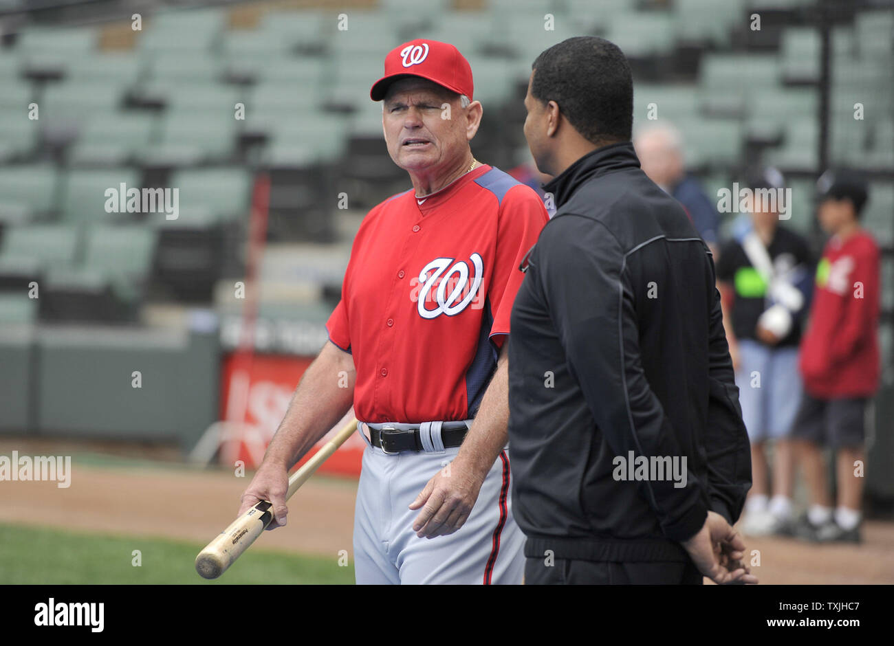 Washington Nationals Interim Manager John Mclaren Talks With