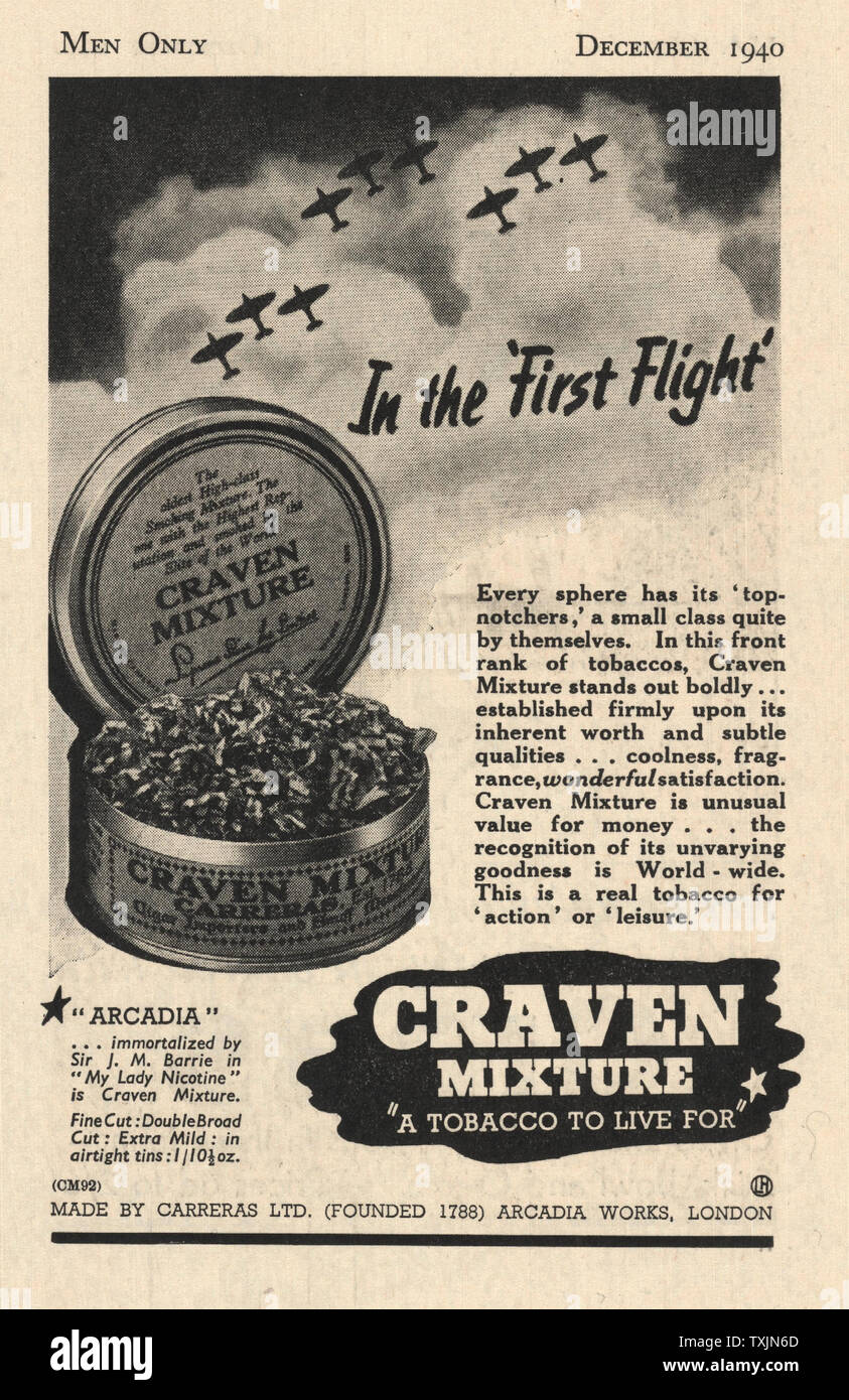 Tobacco Advertisement Stock Photos Tobacco Advertisement Stock