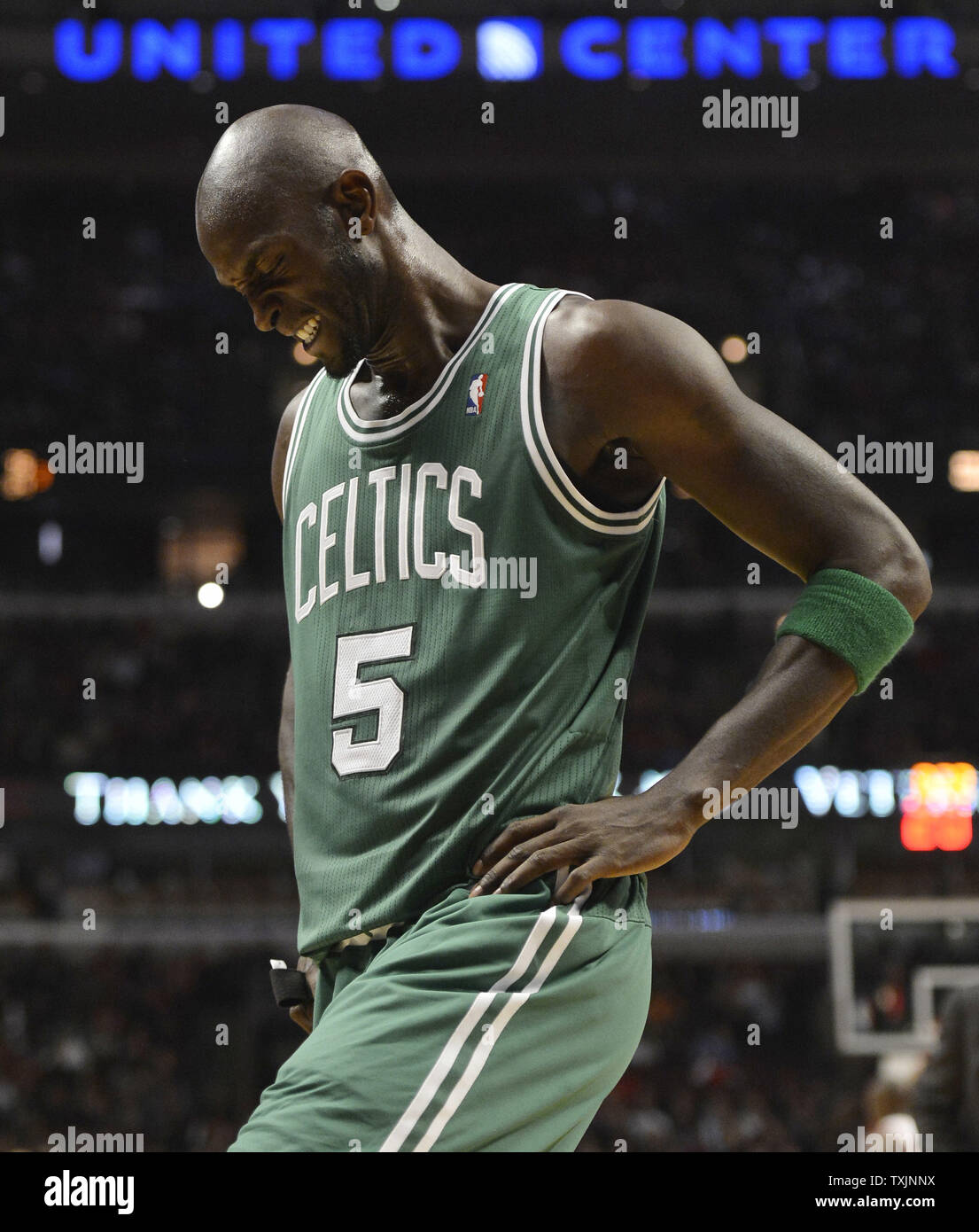 Celtics kevin garnett looks on hi-res stock photography and images - Alamy