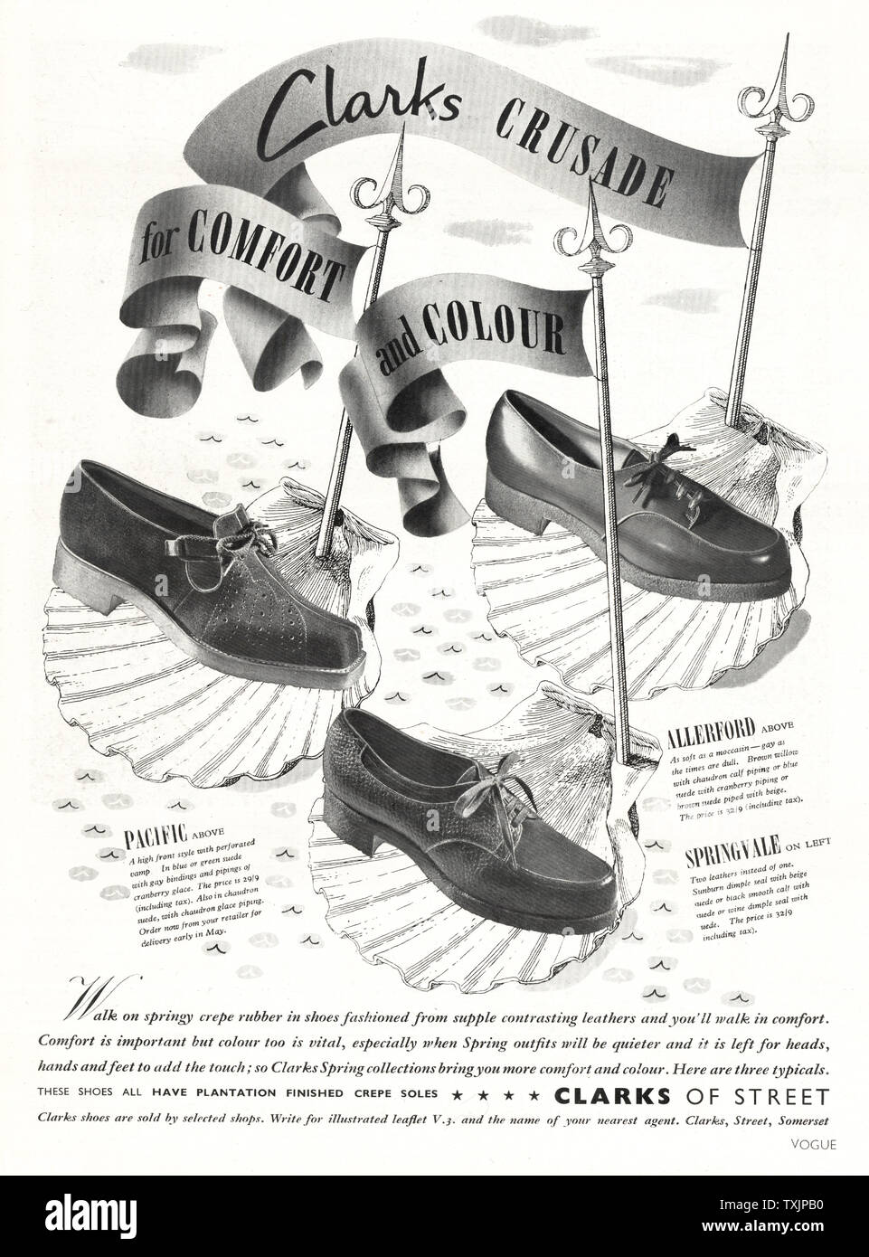 Clarks shoes advert photography and images -